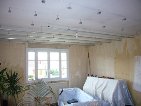 faux plafond bride fourrure piton rehabilitation