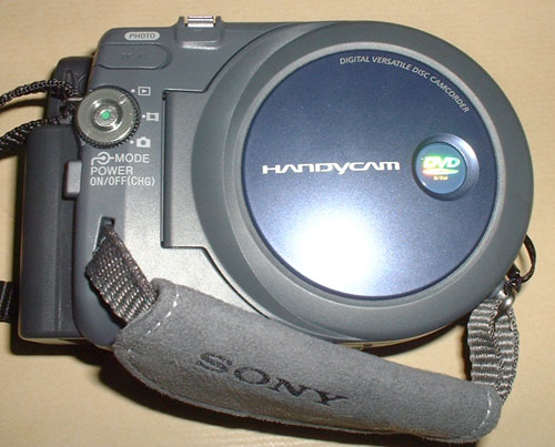 dvd cam sony dcr-dvd91e