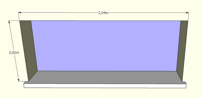 mesure tableau fenetre volets