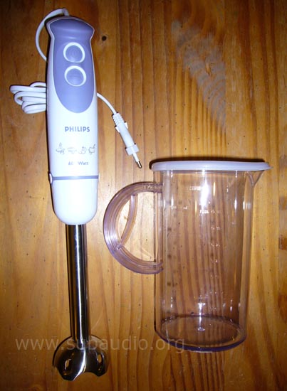 mixer plongeant philips hr1365