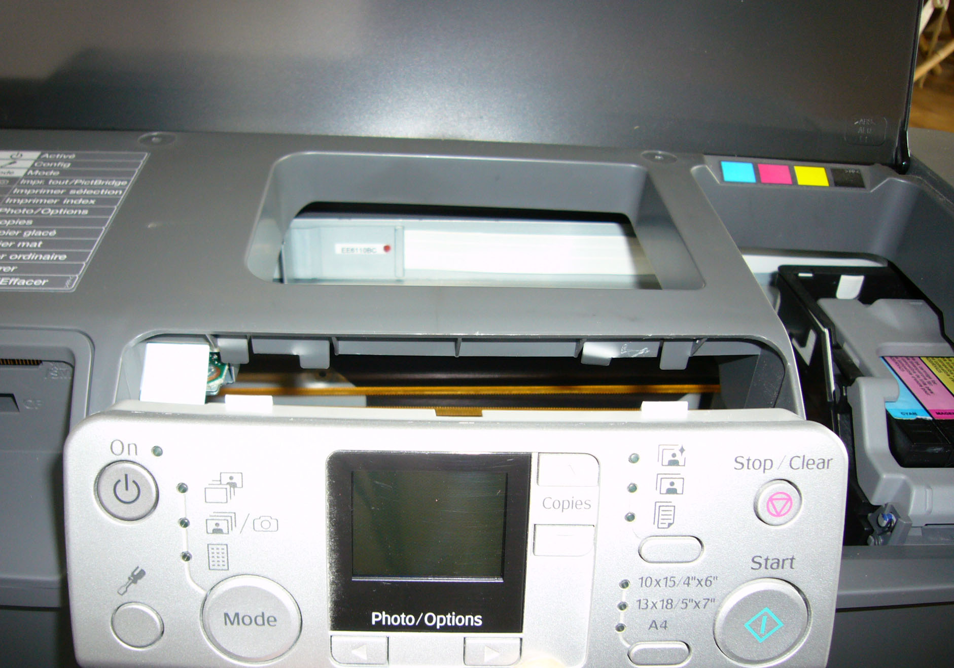 SubAudio - Nettoyage d'une imprimante Epson R245 - Tête d